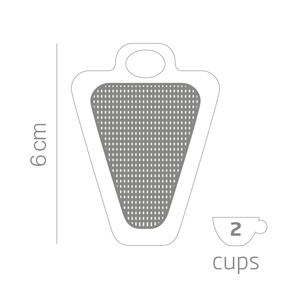Ersatzmikrofilter Orzi Cups 2